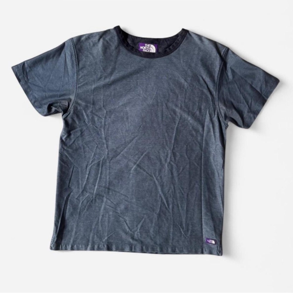 The North Face Blue Colorblock Tee